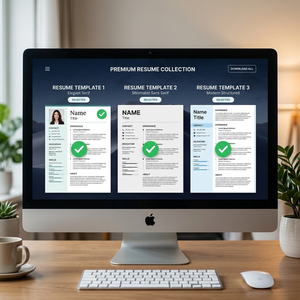ATS Resume Templates for Freshers and Internship Applicants